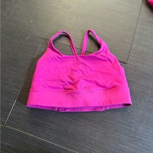 lululemon athletica Pink Sports Bra